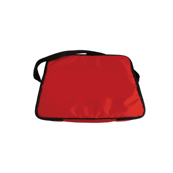 Padded Red Bag Designed for the protection of battery chargers image 0