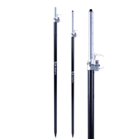 SitePro Robotic Surveying Prism Pole for Trimble, Carbon Fibre Twist Lock 2.6m image 0