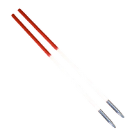 Ranging Poles 2m Aluminium 2 Piece image 0