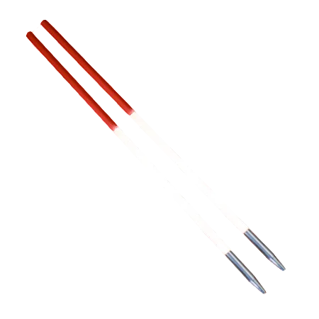 Ranging Poles 2m Aluminium 2 Piece image 0