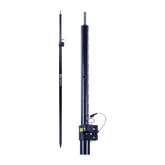 Carbon Fibre Robotic Detail Pole with Leica TIP prism Pole 2.6 Meters image 0