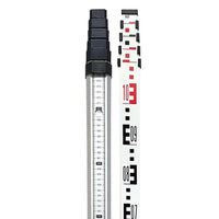 5m Telescopic Construction Staff Aluminium with Bubble & Bag