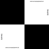 Adhesive 200mm Checkerboard Stickers image 0