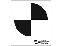 Scanner Target Black and White Vinyl with laminate image 0